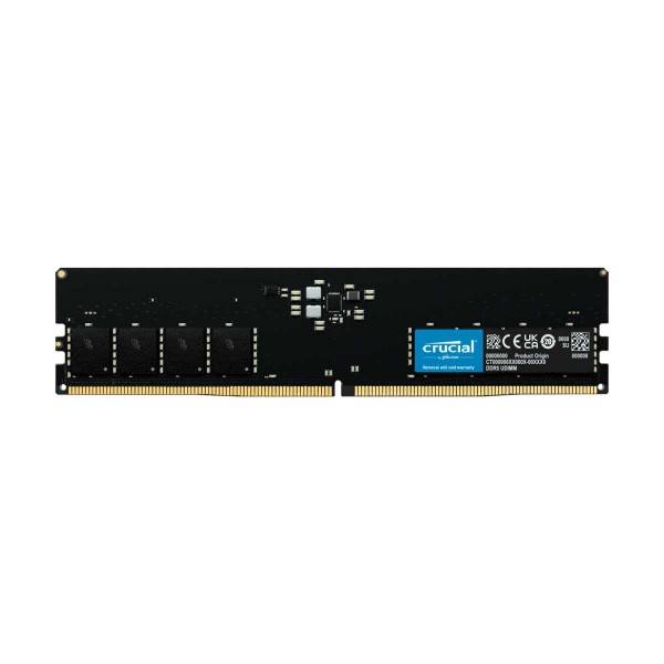 Crucial DDR5 16GB (1 x 16GB) DDR5 DRAM 4800MHz CL40 1.10V