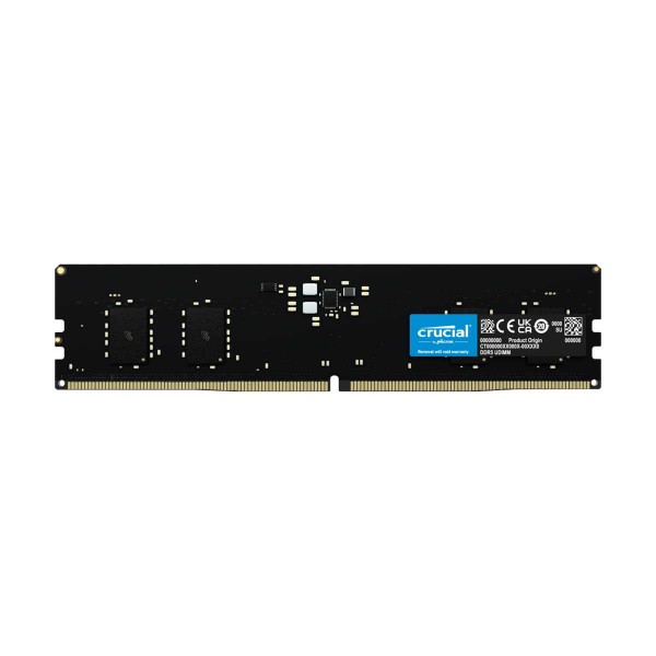 Crucial DDR5 8GB (1 x 8GB) DDR5 DRAM 4800MHz CL40 1.10V