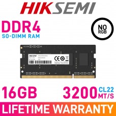HikSemi HIKER 16GB (1 x 16GB) DDR4 DRAM 3200MHz CL22 1.20V HSC416S32Z1 SO-DIMM Memory Module