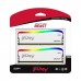 Kingston FURY Beast DDR4 RGB Special Edition 16GB (2 x 8GB) DDR4 DRAM 3200MHz CL16 1.35V KF432C16BWAK2/16 Memory Kit — White