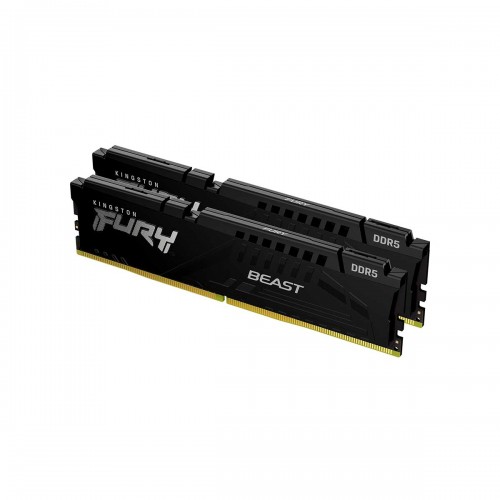 Kingston FURY BEAST DDR5 32GB (2 x 16GB) DDR5 DRAM 5200MHz CL40 1.25V KF552C40BBK2-32 Memory Kit — Black