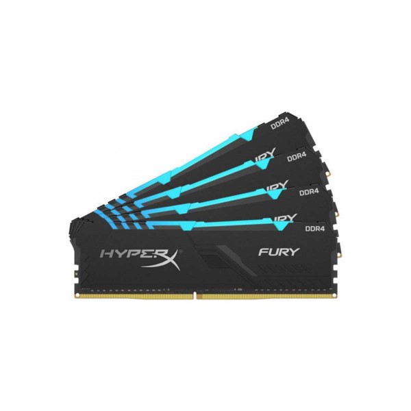 Kingston HyperX DDR4-3200 8GB×2 16GB Kingston HyperX Fury RGB 32GB (4 x 8GB) DDR4 DRAM 2400MHz C15