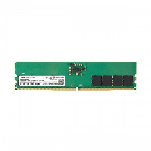 Transcend JetRam 16GB (1 x 16GB) DDR5 DRAM 4800MHz CL40 1.10V JM4800ALE-16G Memory Module Transcend JetRam 16GB (1 x 16GB) DDR5 DRAM 4800MHz CL40 1.10V JM4800ALE-16G Memory Module