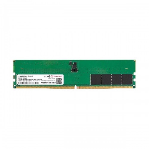 Transcend JetRam 32GB (1 x 32GB) DDR5 DRAM 4800MHz CL40 1.10V JM4800ALE-32G Memory Module
