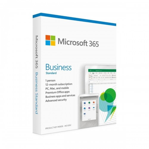 Microsoft Office 365 Business Standard, 1 User, 1 Year Subscription, ESD (Electronic Software Delivery)
