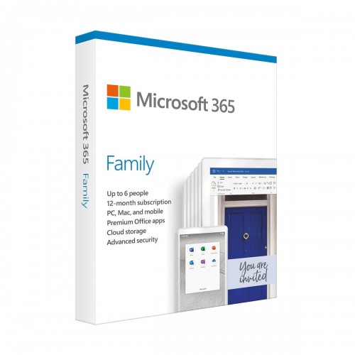 Microsoft Office 365 Family, 6 Users, 1 Year Subscription, ESD (Electronic Software Delivery) Microsoft Office 365 Family, 6 Users, 1 Year Subscription, ESD (Electronic Software Delivery)