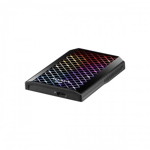 ADATA SE900G External RGB SSD, USB 3.2 Gen2x2 Type-C, Black — 512GB