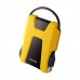 ADATA HD680 External Hard Drive, USB 3.2, 2.5", Yellow — 1TB