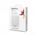 ADATA HV320 External Hard Drive, USB 3.2, 2.5", White — 4TB