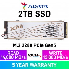 ADATA MARS 980 PRO PCIe Gen5x4 M.2 2280 NVMe SSD with Active Heatsink — 2TB