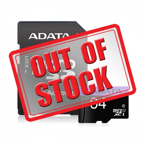 ADATA PREMIER microSDHC / SDXC UHS-I Class 10 Memory Card with SDXC Adapter — 64GB
