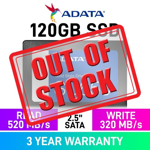ADATA ULTIMATE SU650 2.5" SATA 6Gb/s SSD — 120GB