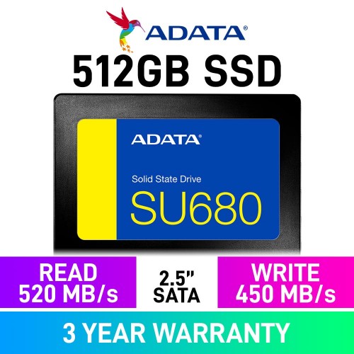 ADATA Ultimate SU680 2.5" SATA 6Gb/s SSD — 512GB