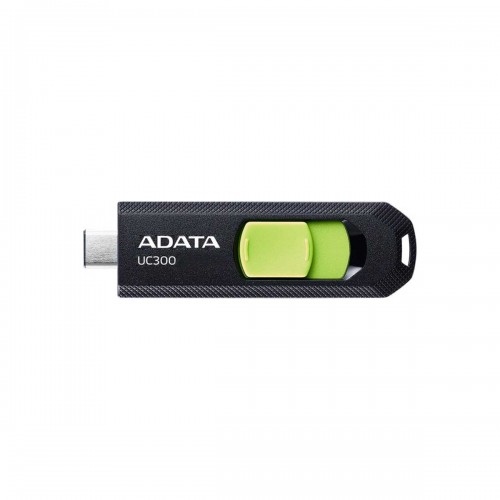 ADATA UC300 Flash Drive, Black and Green, USB3.2 Type-C, 32GB
