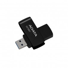 ADATA UC310 Flash Drive, Black, USB3.2, 64GB