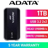 ADATA URBAN TAPSAFE External SSD, USB 3.2 Gen 2x2 Type-C, Silver — 1TB ADATA URBAN TAPSAFE External SSD, USB 3.2 Gen 2x2 Type-C, Silver — 1TB