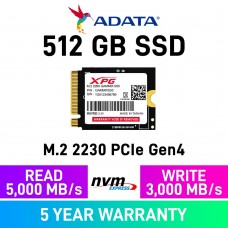 ADATA XPG GAMMIX S55 PCIe Gen4x4 M.2 2230 NVMe SSD — 512GB