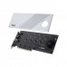 ASUS Hyper M.2 x16 Gen 4 AIC Adapter PCIe Gen4x4 M.2 22110 NVMe Add-on Card