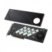 ASUS Hyper M.2 x16 Gen 5 AIC Adapter PCIe Gen5x16 M.2 22110 NVMe Add-on Card ASUS Hyper M.2 x16 Gen 5 AIC Adapter PCIe Gen5x16 M.2 22110 NVMe Add-on Card