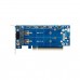 Gigabyte CMT4034 AIC Adapter 4 x PCIe Gen3x4 M.2 22110 NVMe Add-on Card Gigabyte CMT4034 AIC Adapter 4 x PCIe Gen3x4 M.2 22110 NVMe Add-on Card