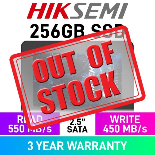 HikSemi CITY E100 2.5" SATA 6Gb/s SSD — 256GB