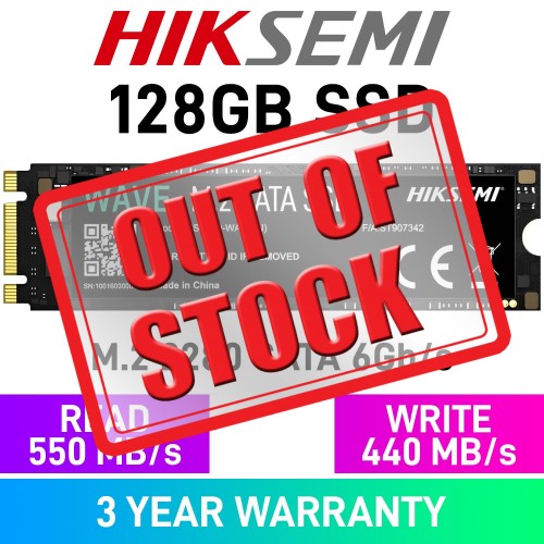 HikSemi WAVE(N) SATA 6Gb/s M.2 2280 SSD — 128GB