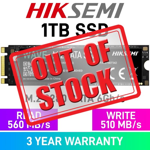 HikSemi WAVE(N) SATA 6Gb/s M.2 2280 SSD — 1TB
