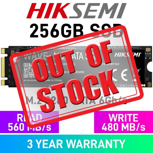 HikSemi WAVE(N) SATA 6Gb/s M.2 2280 SSD — 256GB