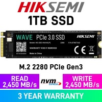 [OPEN BOX] HikSemi WAVE(P) PCIe Gen3x4 M.2 2280 NVMe SSD — 1TB