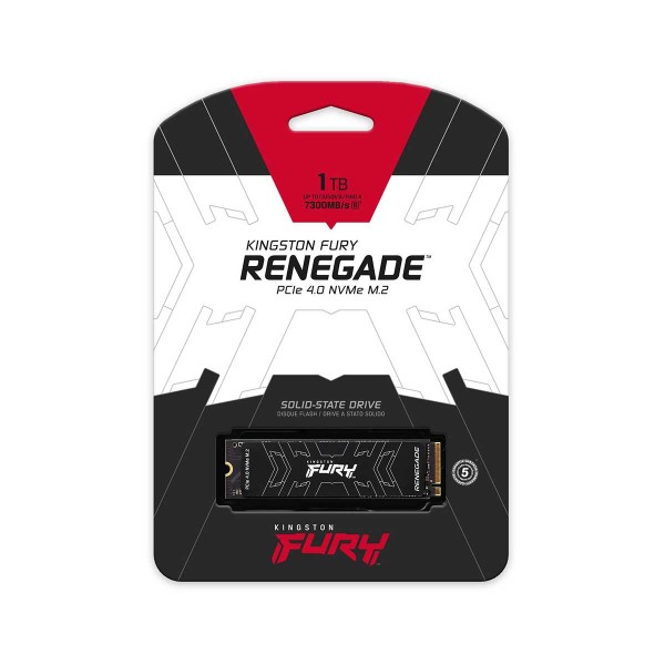 Kingston FURY Renegade PCIe Gen4x4 M.2 2280 NVMe SSD — 1TB — Best