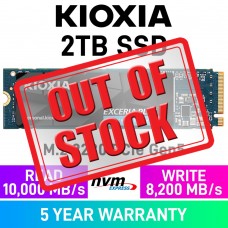 Kioxia EXCERIA PLUS G4 PCIe Gen5x4 M.2 2280 NVMe SSD — 2TB Kioxia EXCERIA PLUS G4 PCIe Gen5x4 M.2 2280 NVMe SSD — 2TB