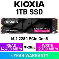 Kioxia EXCERIA PRO G2 PCIe Gen5x4 M.2 2280 NVMe SSD — 1TB
