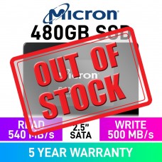 Micron 5400 MAX 2.5" SATA 6Gb/s SSD — 480GB
