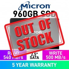 Micron 5400 MAX 2.5" SATA 6Gb/s SSD — 960GB
