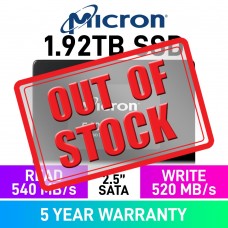 Micron 5400 PRO 2.5" SATA 6Gb/s SSD — 1.92TB