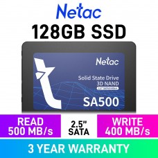 Netac SA500 2.5" SATA 6Gb/s SSD — 128GB