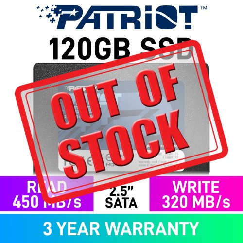 Patriot BURST ELITE 2.5" SATA 6Gb/s SSD — 120 GB