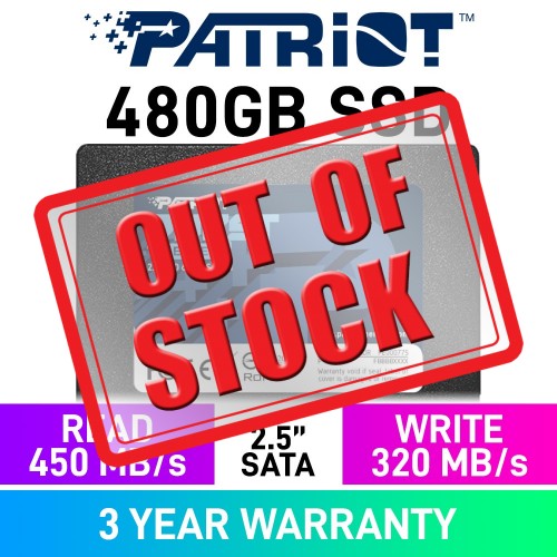 Patriot BURST ELITE 2.5" SATA 6Gb/s SSD — 480 GB