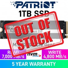 Patriot P400 Gen4x4 M.2 2280 NVMe SSD — 1TB