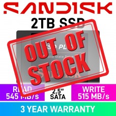 SanDisk SSD PLUS 2.5" SATA 6Gb/s SSD — 2TB SanDisk SSD PLUS 2.5" SATA 6Gb/s SSD — 2TB