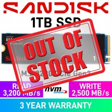 SanDisk SSD PLUS PCIe Gen3x4 M.2 2280 NVMe SSD — 1TB