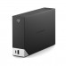 Seagate One Touch Hub External Hard Drive, USB 3.0 and USB 3.2 Type-C, 3.5", Black, 6TB