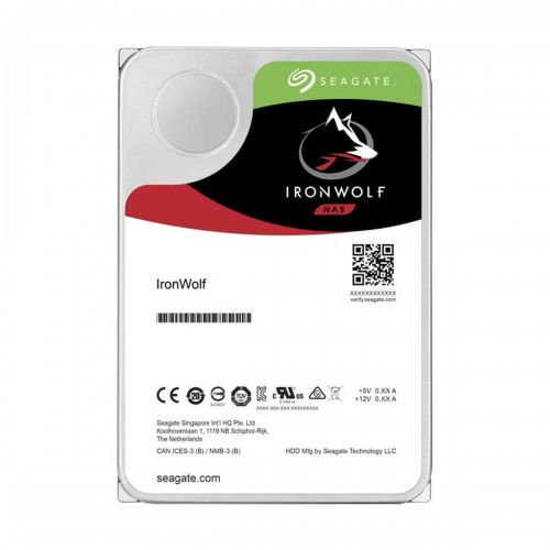 Seagate IronWolf ST4000VN006 Hard Drive, SATA 6Gb/s, 3.5", 5400RPM, 4TB Seagate IronWolf ST4000VN006 Hard Drive, SATA 6Gb/s, 3.5", 5400RPM, 4TB