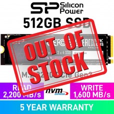 Silicon Power P34A60 PCIe Gen3x4 M.2 2280 NVMe SSD — 512GB