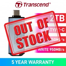 Transcend ESD300 External SSD, USB 3.2 Gen 2 Type-C, Sky Blue — 2TB
