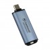 Transcend ESD300 External SSD, USB 3.2 Gen 2 Type-C, Sky Blue — 1TB