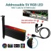 Vantec UGT-M2PC12-RGB AIC Adapter PCIe Gen3x4 M.2 2280 NVMe Add-on Card with ARGB Lighting Vantec UGT-M2PC12-RGB AIC Adapter PCIe Gen3x4 M.2 2280 NVMe Add-on Card with ARGB Lighting