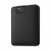Western Digital Elements Portable External Hard Drive, USB 3.0, 2.5", Black, 5TB