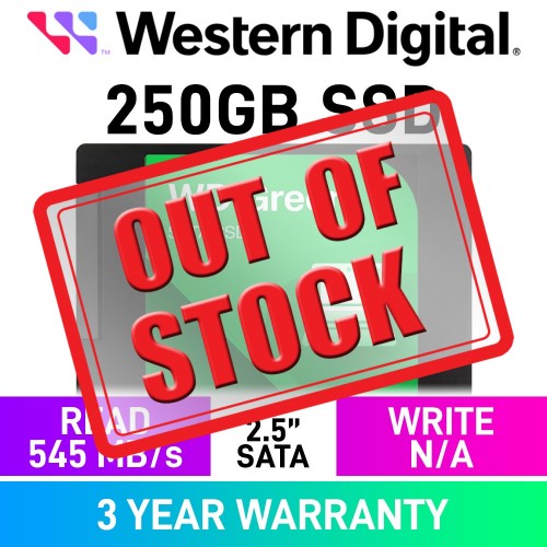 Western Digital WD Green 2.5" SATA 6Gb/s SSD — 250GB