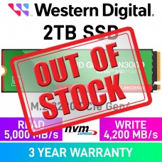 Western Digital WD Green SN3000 PCIe Gen4x4 M.2 2280 NVMe SSD — 2TB